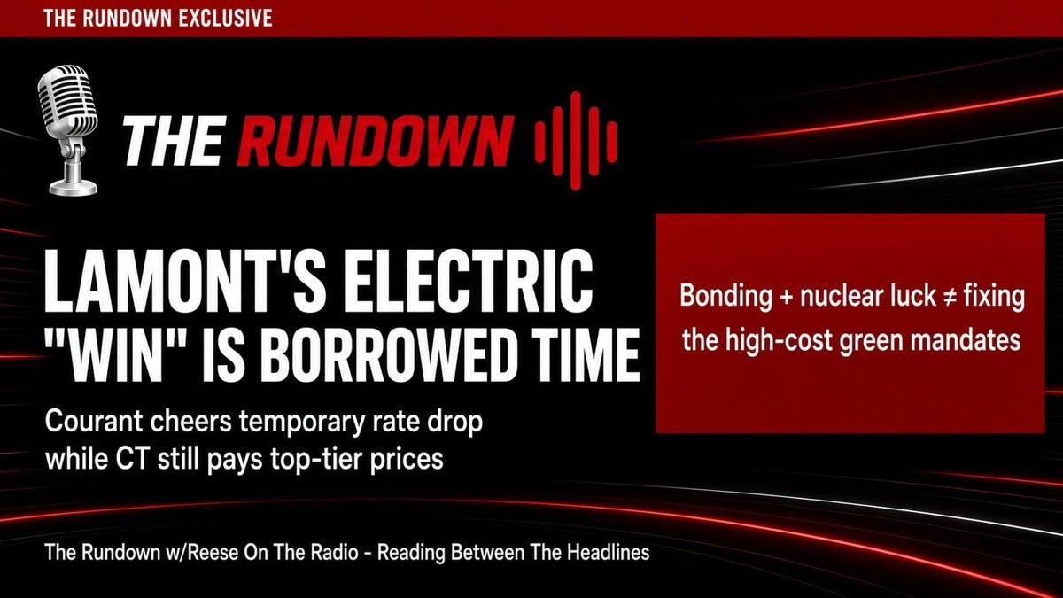 Lamont's Electric "Win" Is Borrowed Time